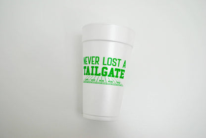 20oz. Styrofoam Cup 10 Pack Sleeve {Never Lost Tailgate}