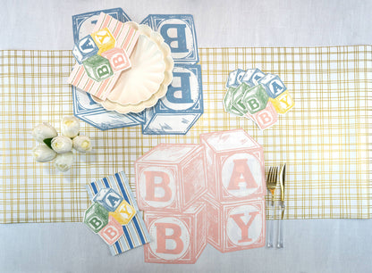 Baby Blocks Beverage Napkin