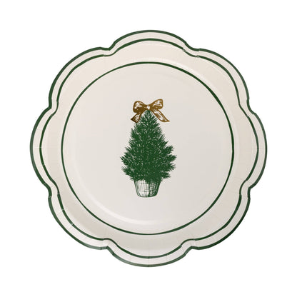 Christmas Lane Plate Set
