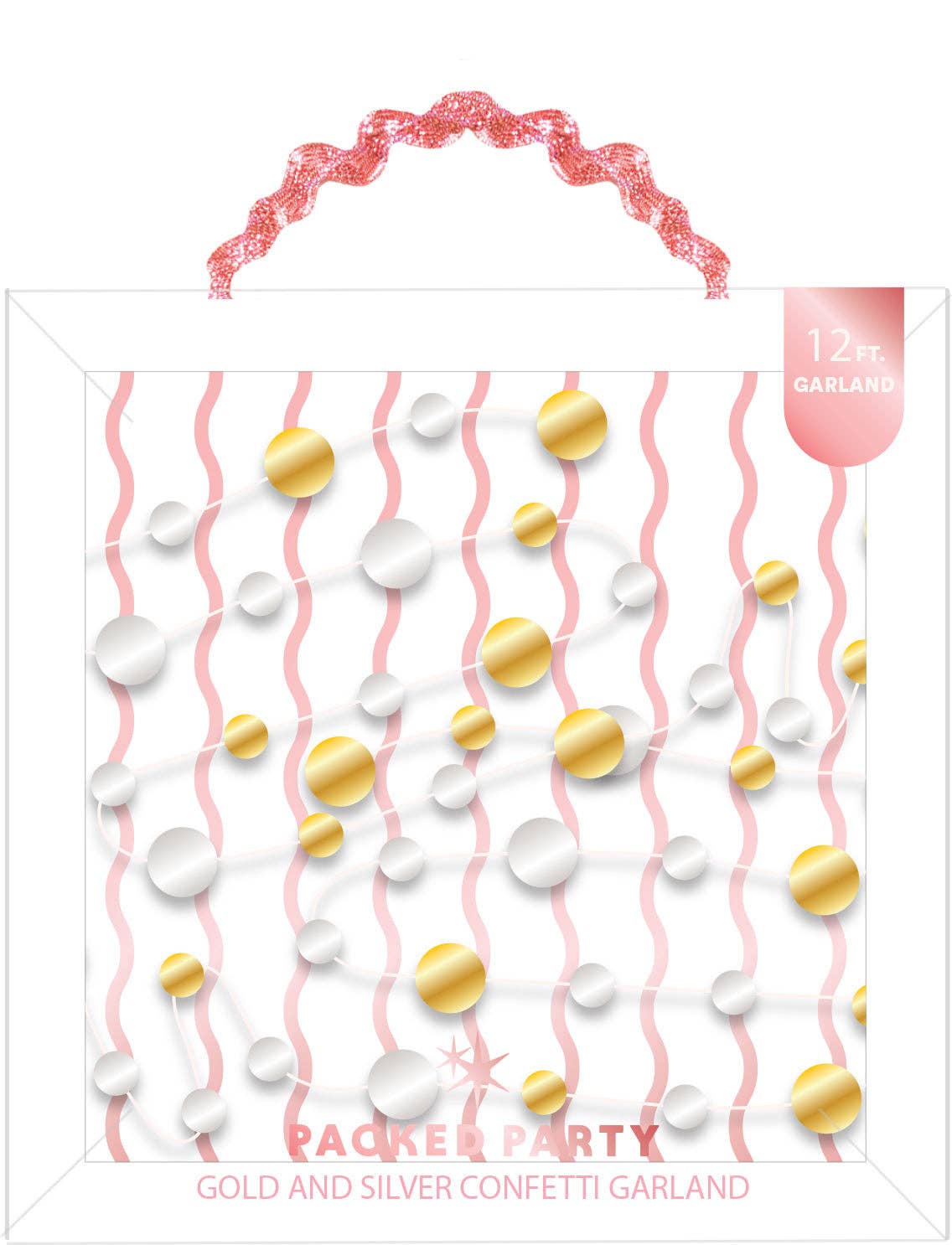 Metallic Confetti Garland