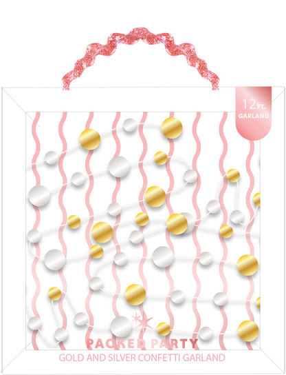Metallic Confetti Garland