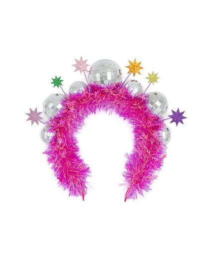 LET IT SHINE DISCO NOVELTY HEADBAND
