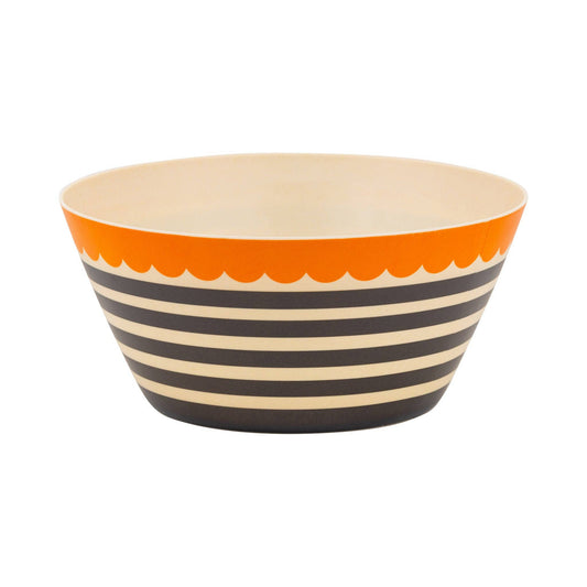 Striped Bamboo Bowl
