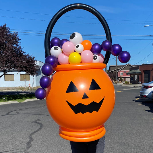 Halloween Balloon Treat Bucket