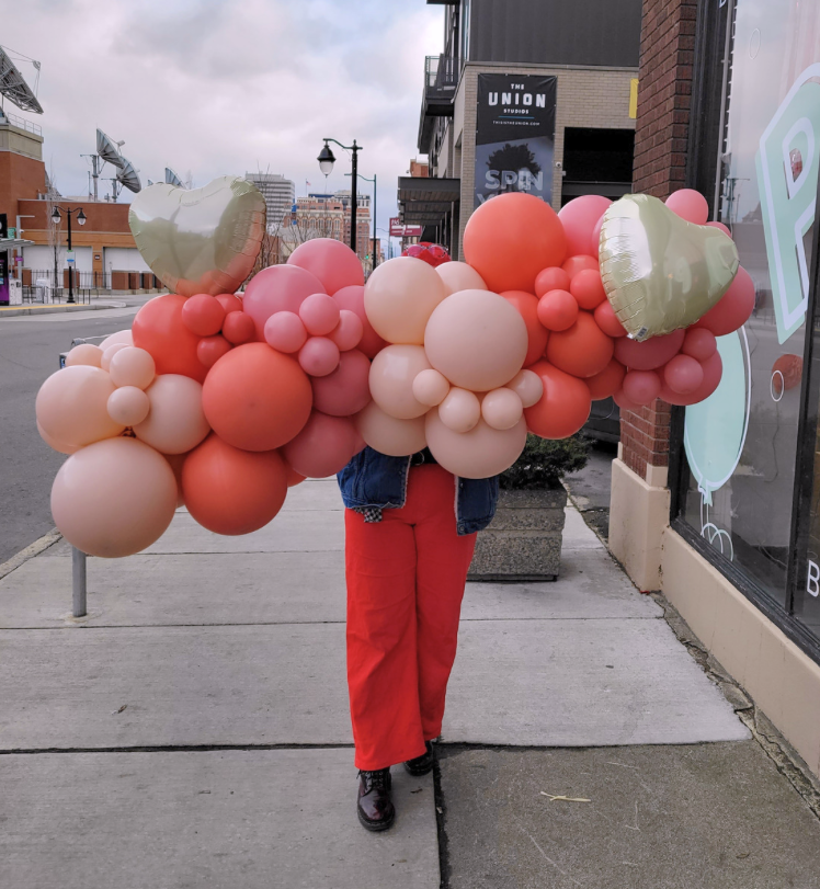 Grab + Go Garland - Valentine's Day, but make it muted.