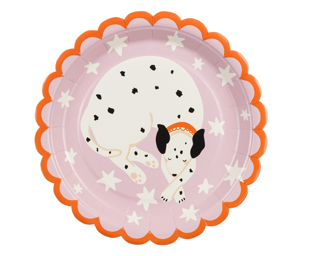Dalmation Paper Plates