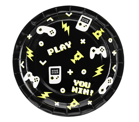 Gamepad Paper Plates