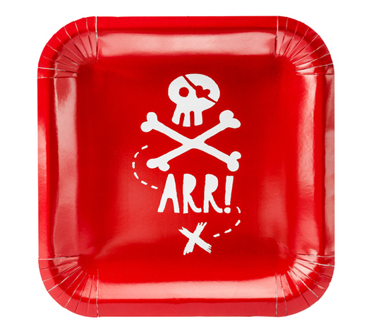 Pirate Party Plates