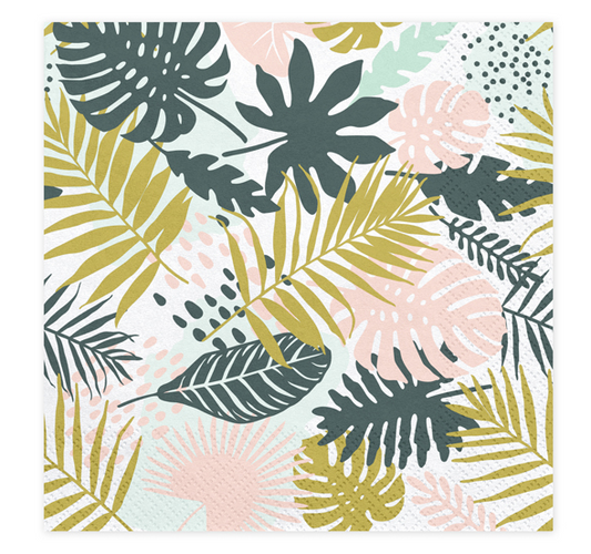 Aloha Leaves Napkins
