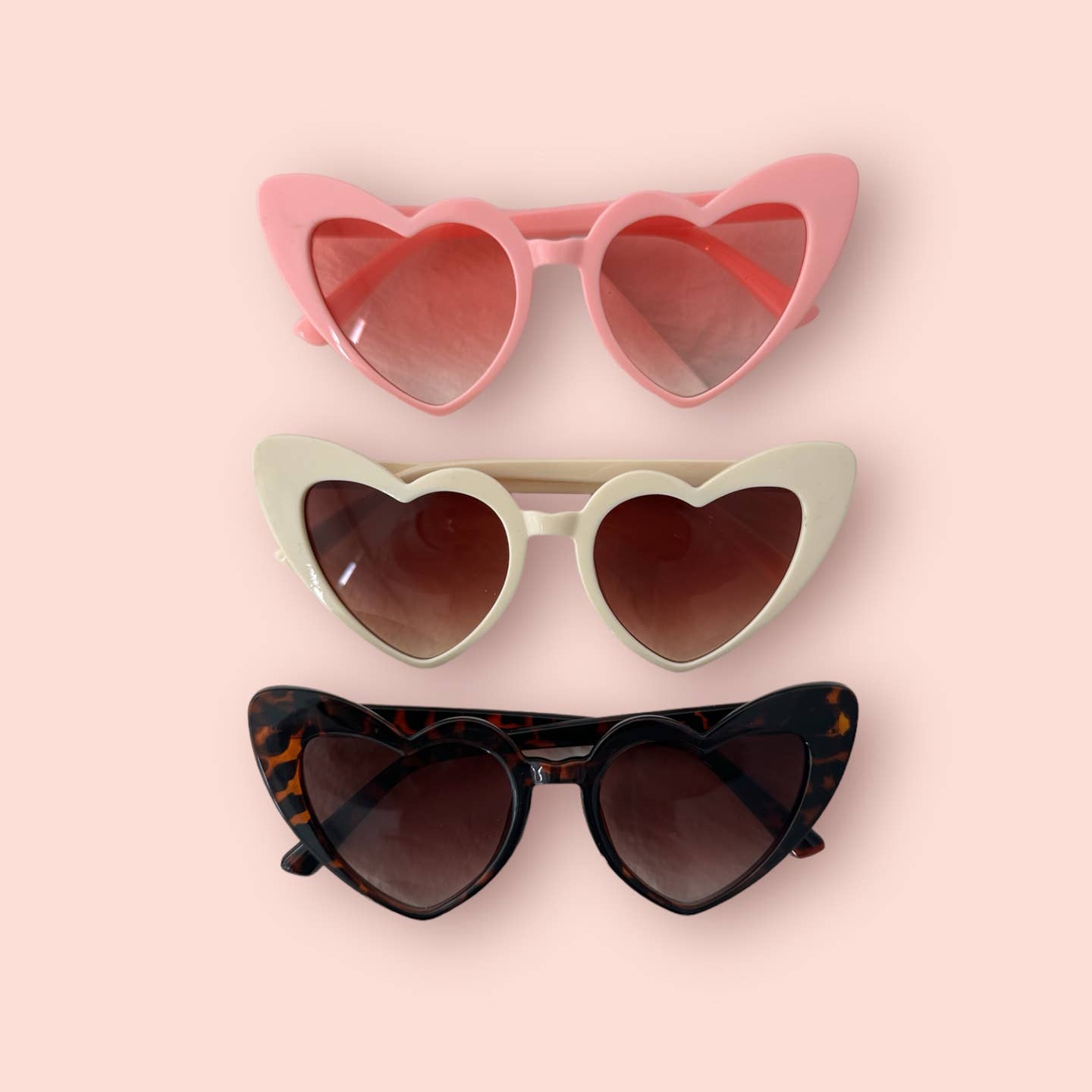 Adults Heart Shape Sunglasses