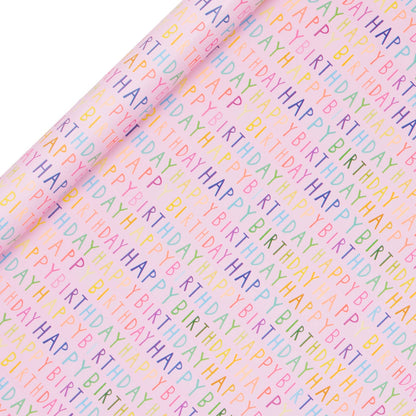 Bold Birthday Wrapping Paper