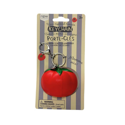 Tomato Keychain Charm