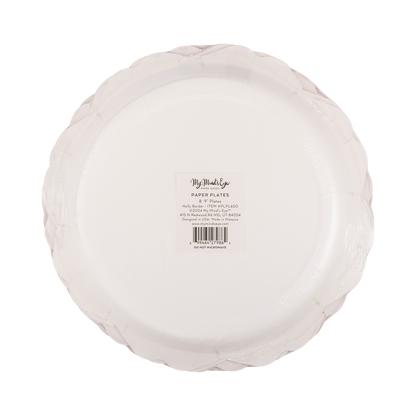 Holly Ivy Shaped Plate