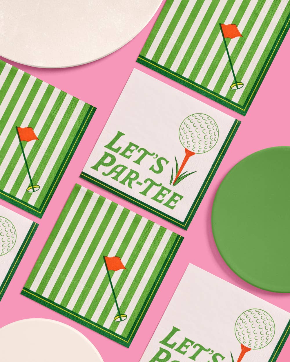 Let's Par-Tee Golf Napkins