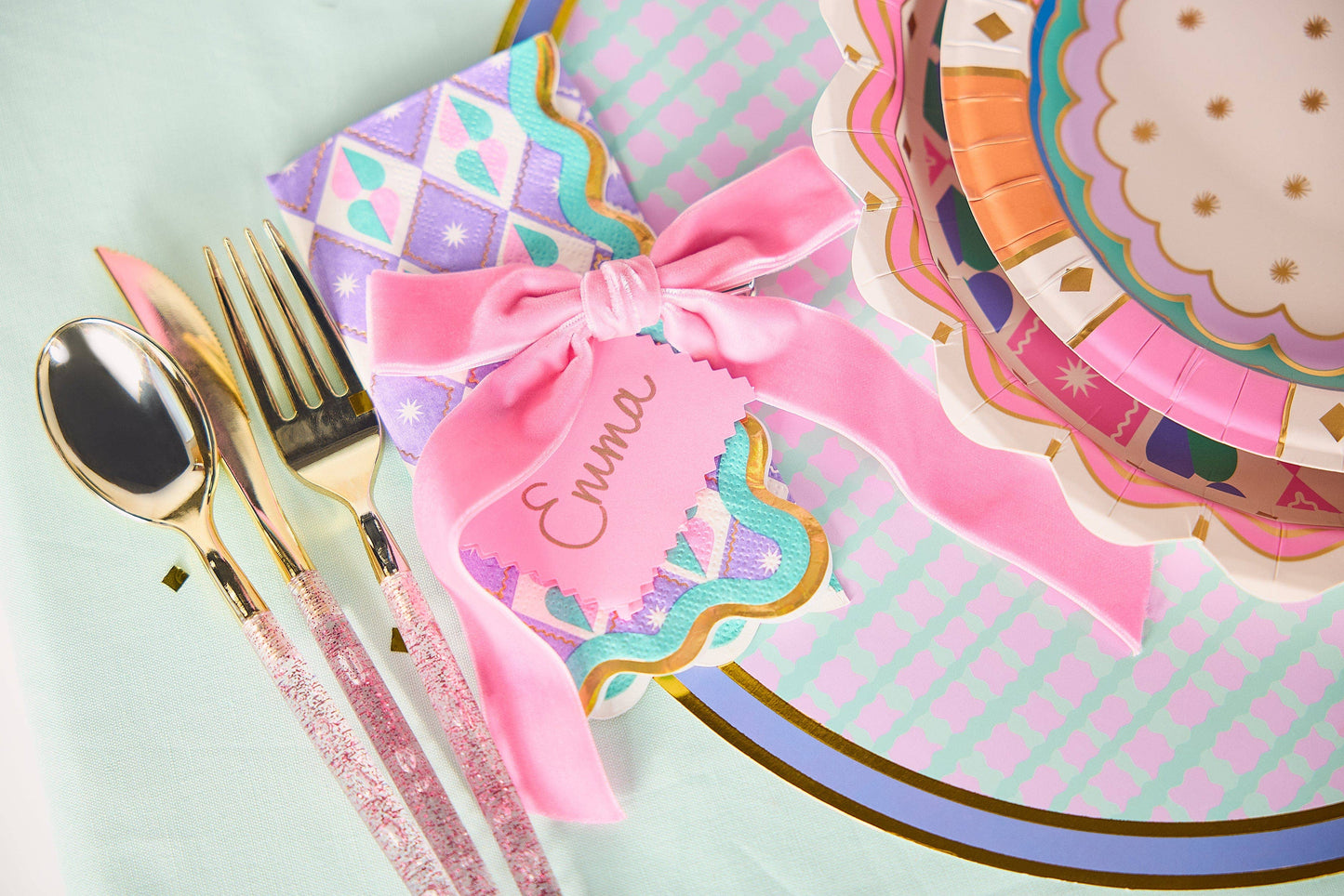 Better With Confetti Utensil Set