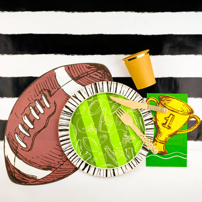 Touchdown Dessert Paper Plates