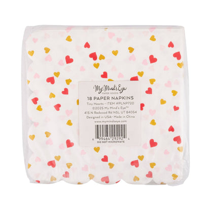 Tiny Hearts Cocktail Napkin