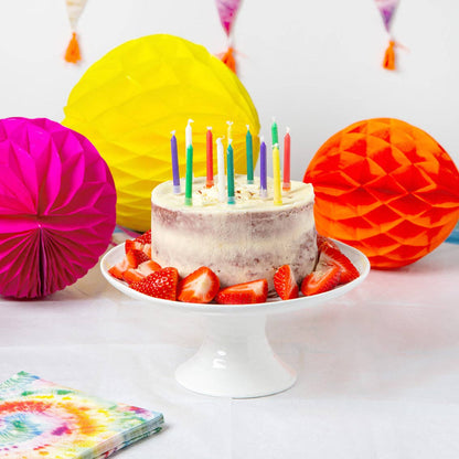 Rainbow Flame Birthday Candles