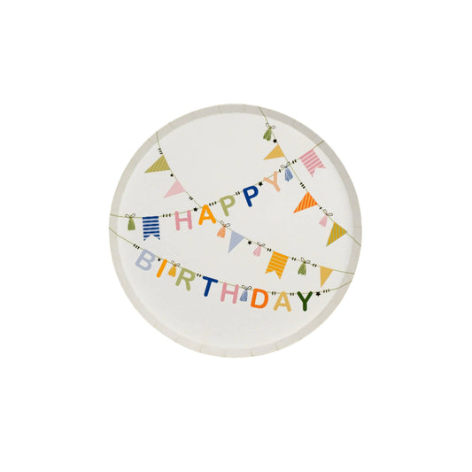 Birthday Cheer Dessert Paper Plates