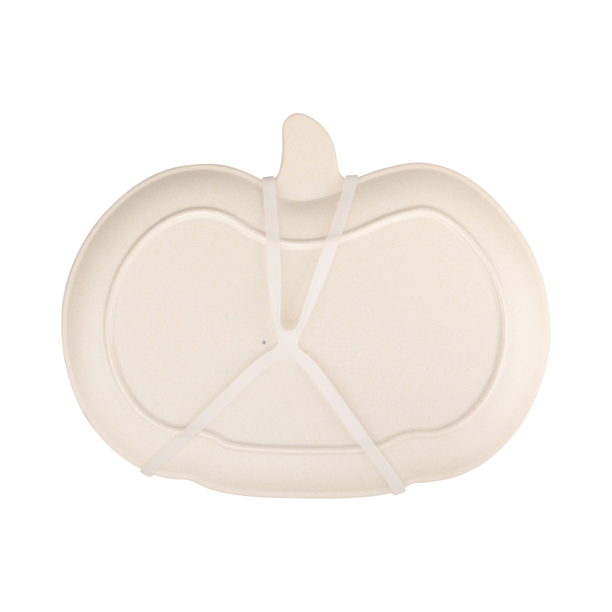 Pumpkin Bamboo Plates Set - 4