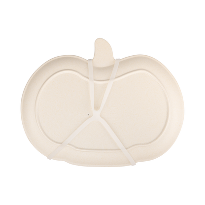 Pumpkin Bamboo Plates Set - 4
