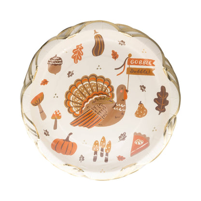 Thanksgiving Icons Plate