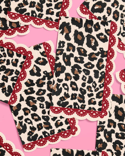 Cheetah Print Paper Napkins