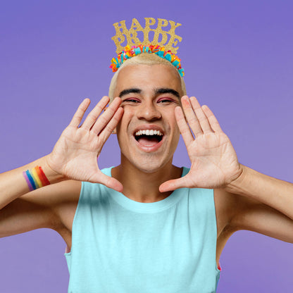 Happy Pride LGBTQ Party Headband
