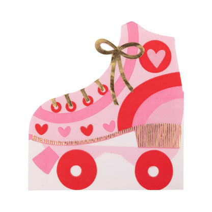 Roller Skate Shaped Guest Napkin