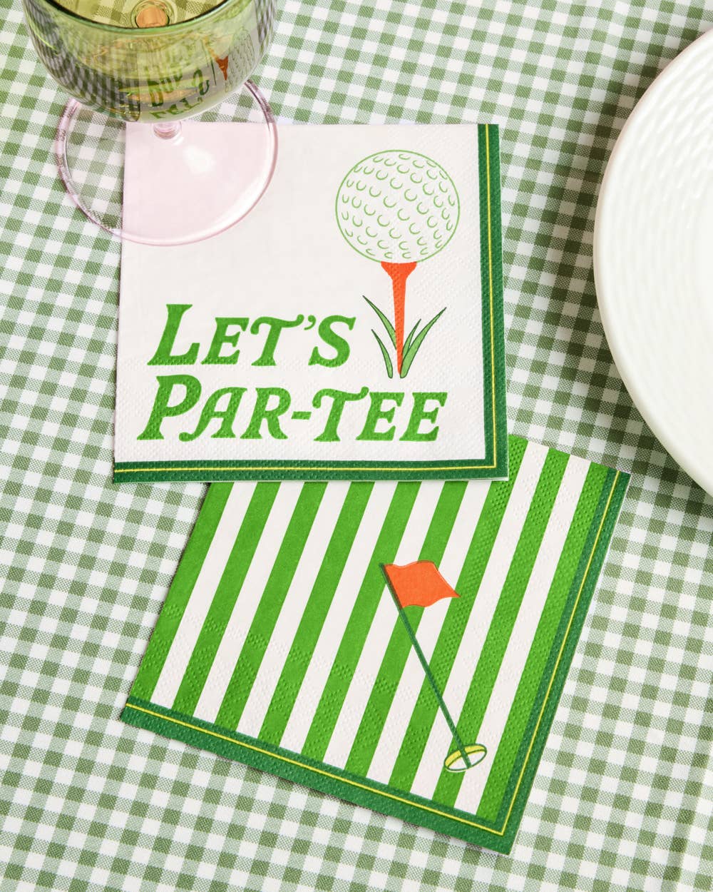 Let's Par-Tee Golf Napkins