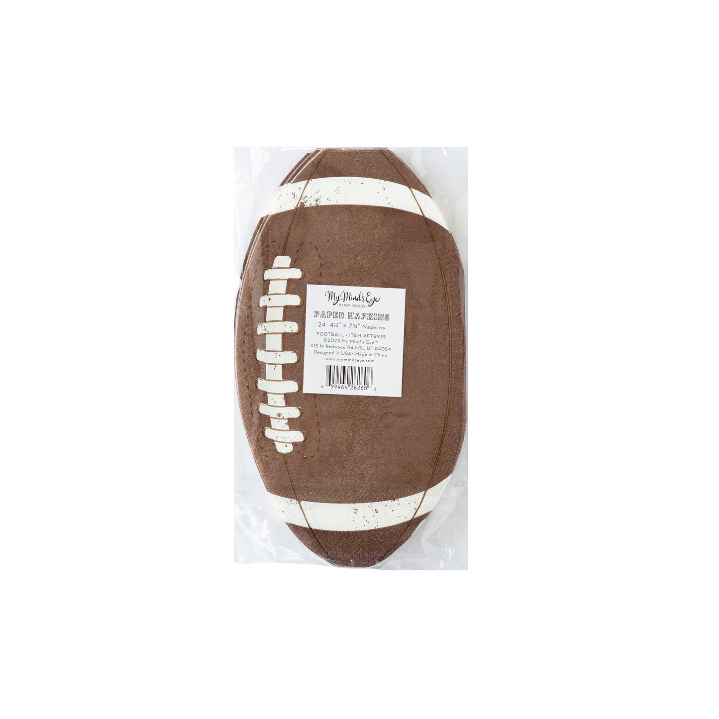 Football Shape Napkin