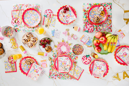 'Back to Cool' Paper Notebook Dessert Plates