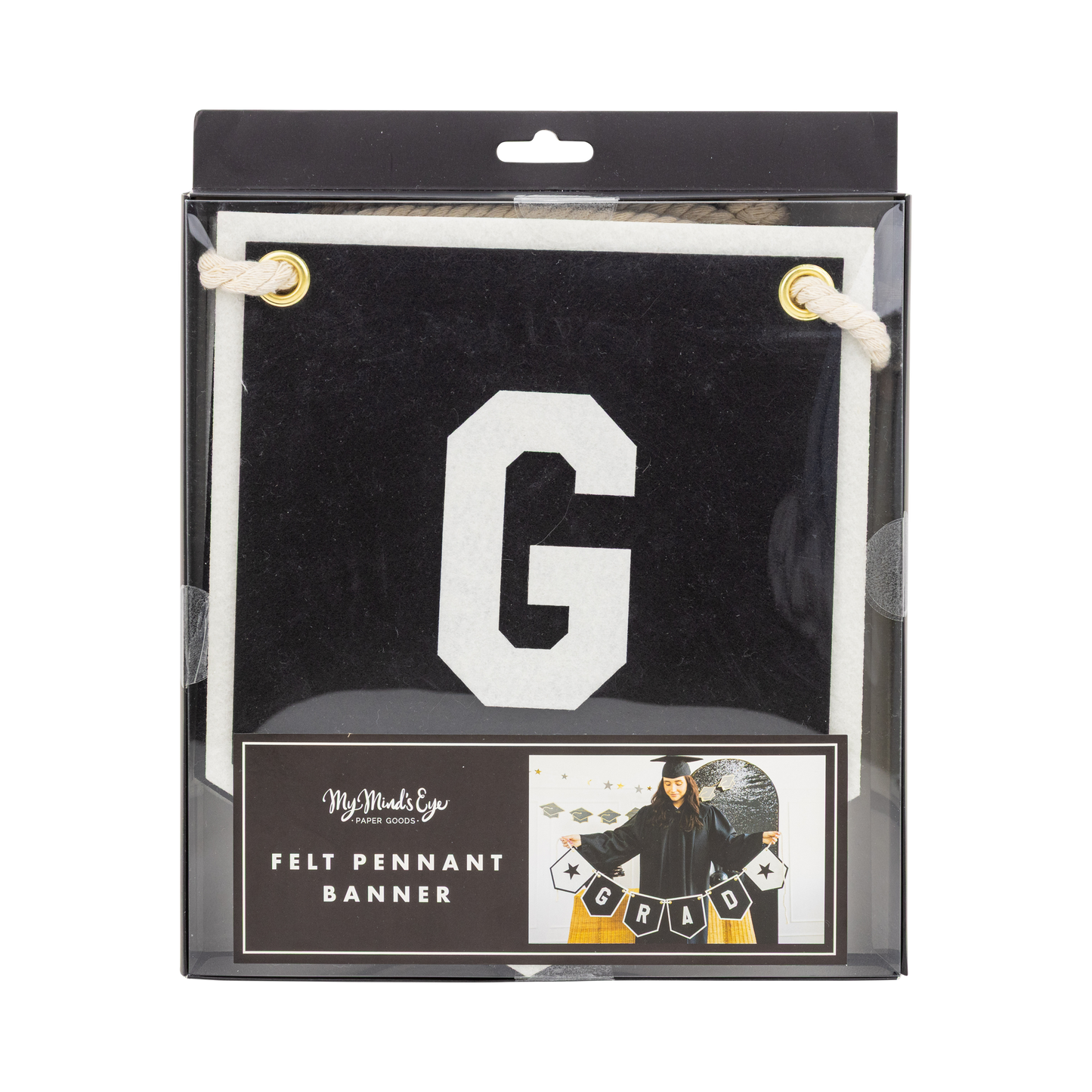 Oversized Felt Grad Banner