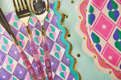 Better With Confetti Utensil Set