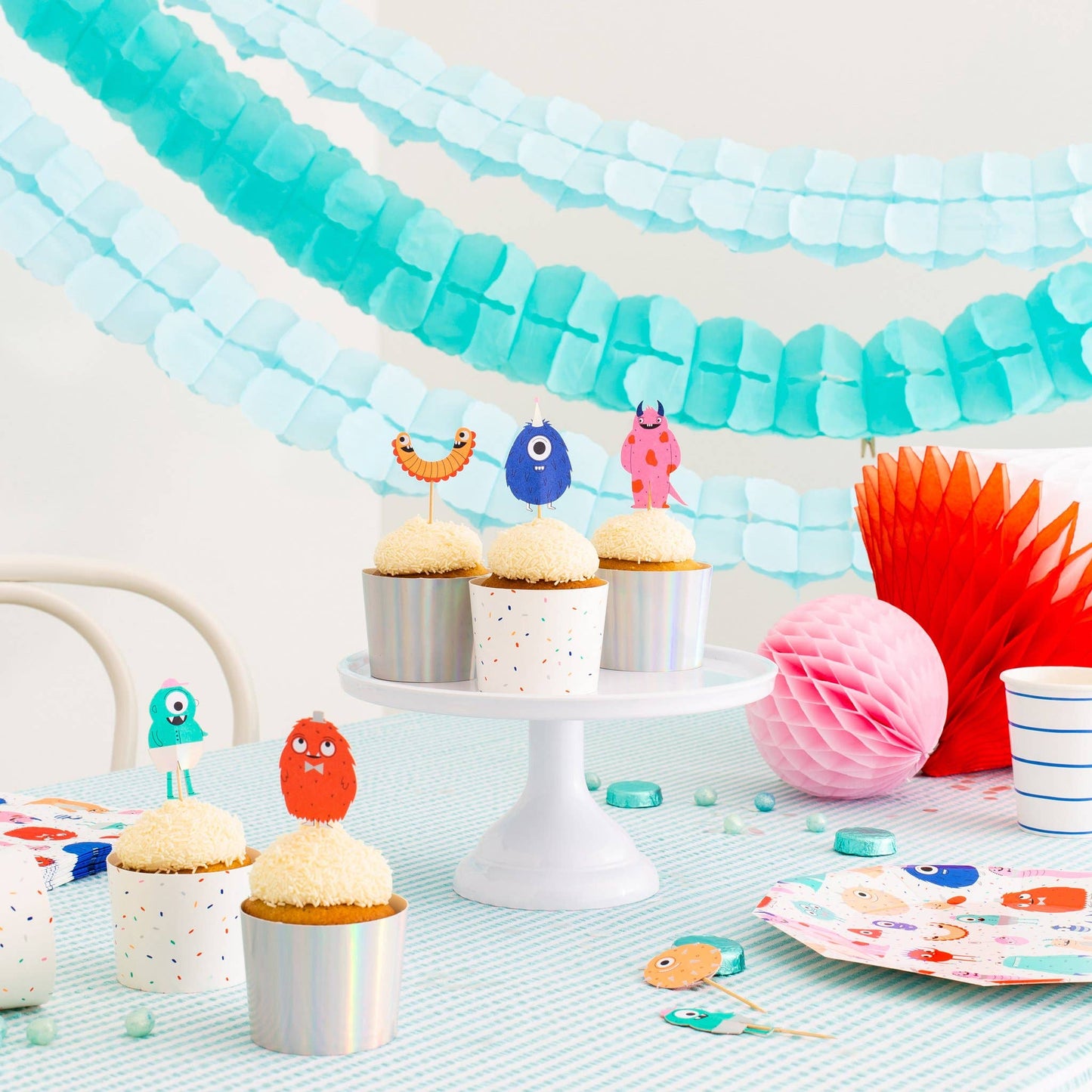 Little Monsters Cupcake Decorating Set