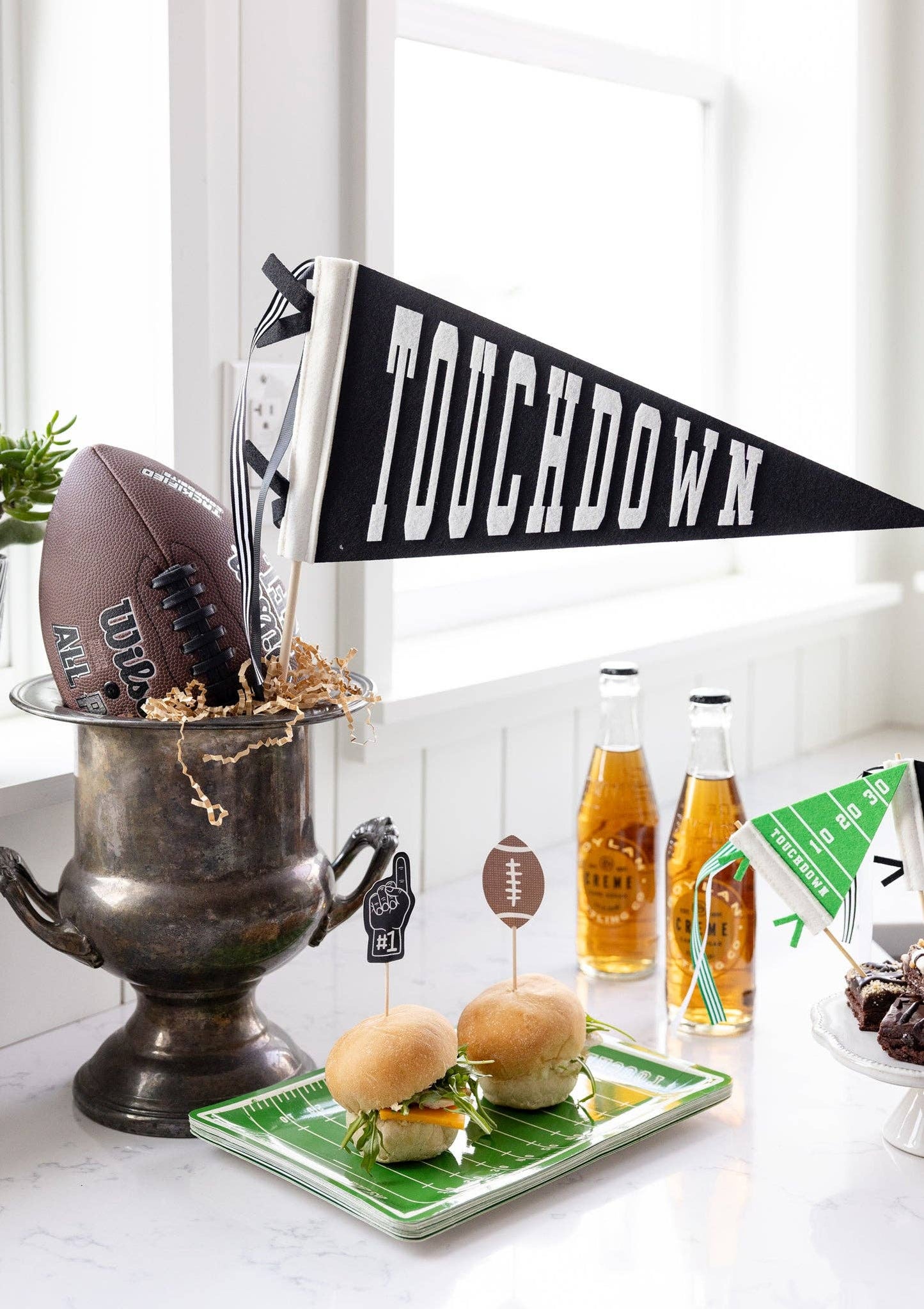 Touchdown Felt Pennant