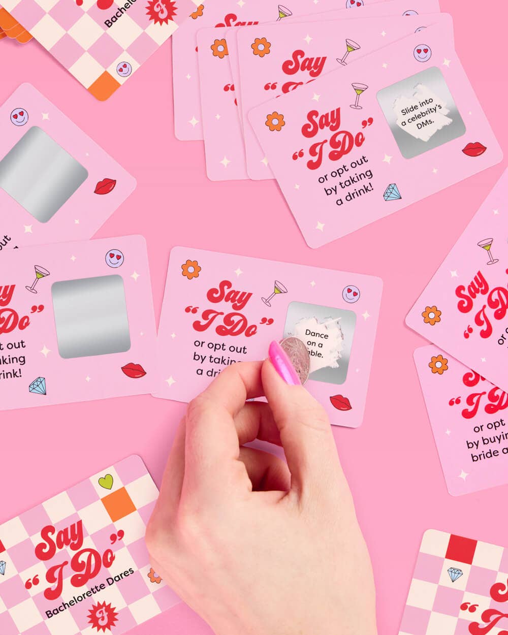Bachelorette Scratch Off Dare Card Game