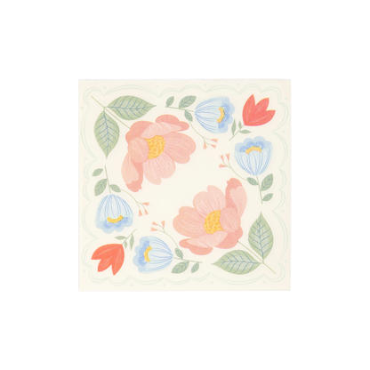Floral Corner Napkins