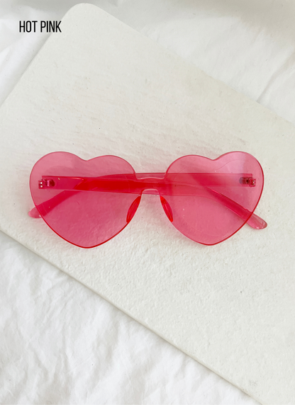 Heart Acrylic Sunglass