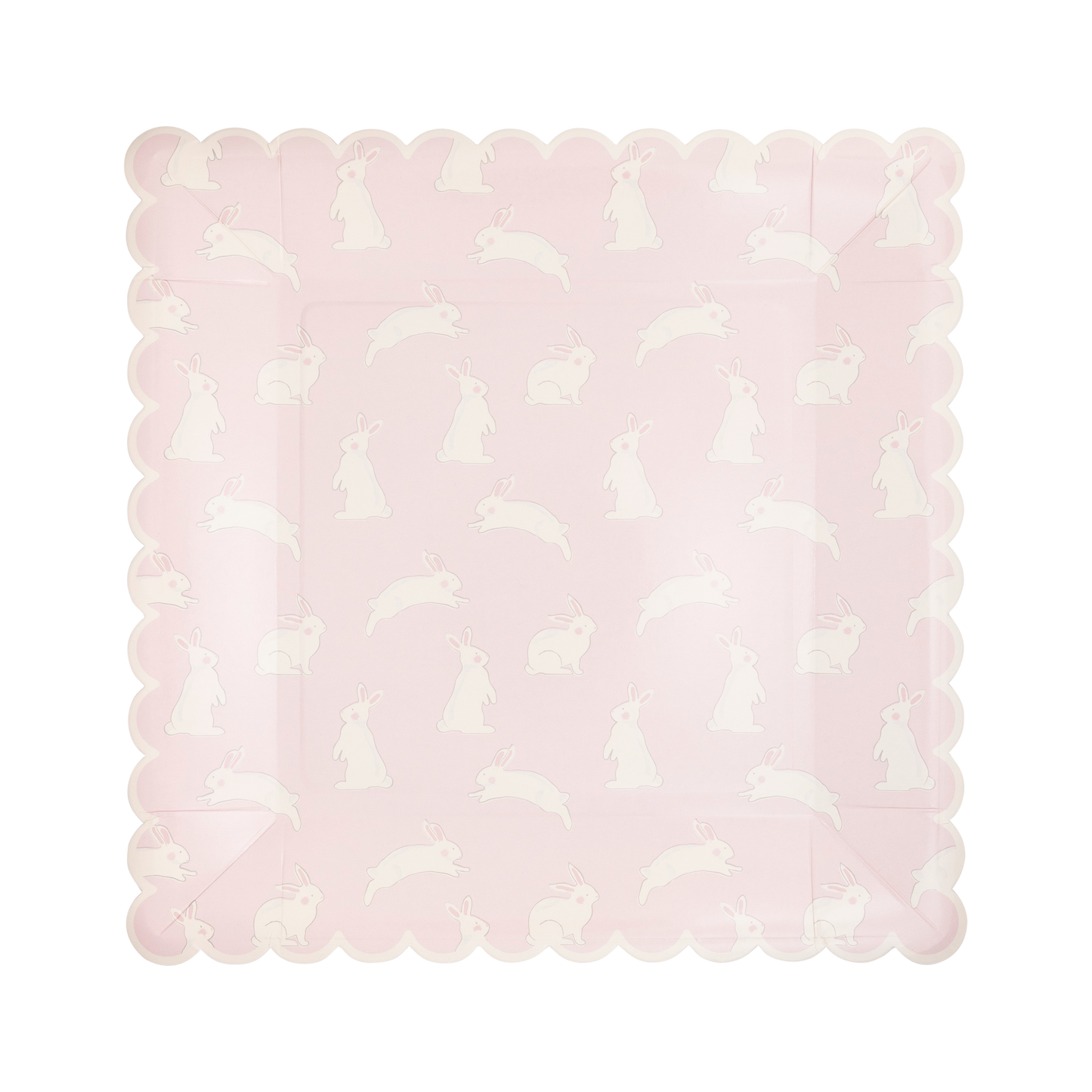 Bunny Pattern Paper Plate
