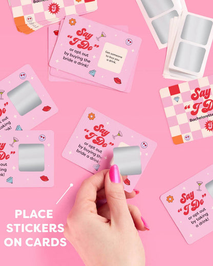 Bachelorette Scratch Off Dare Card Game