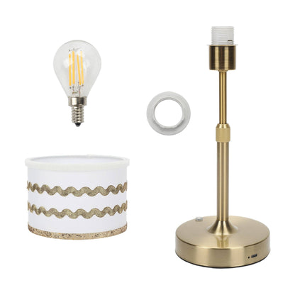 Birthday Cake Rechargeable LED Table Lamp