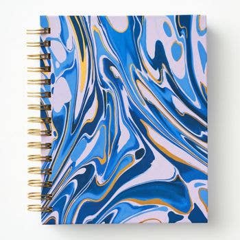 Blue Marble 6x8 Spiral Notebook