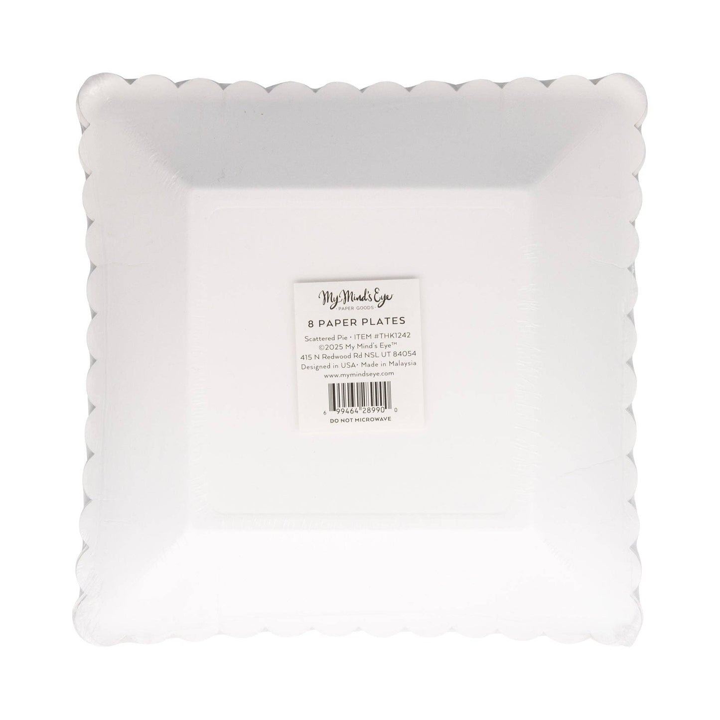 Scatter Pie 8" Dessert Paper Plate