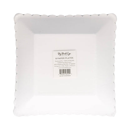 Scatter Pie 8" Dessert Paper Plate