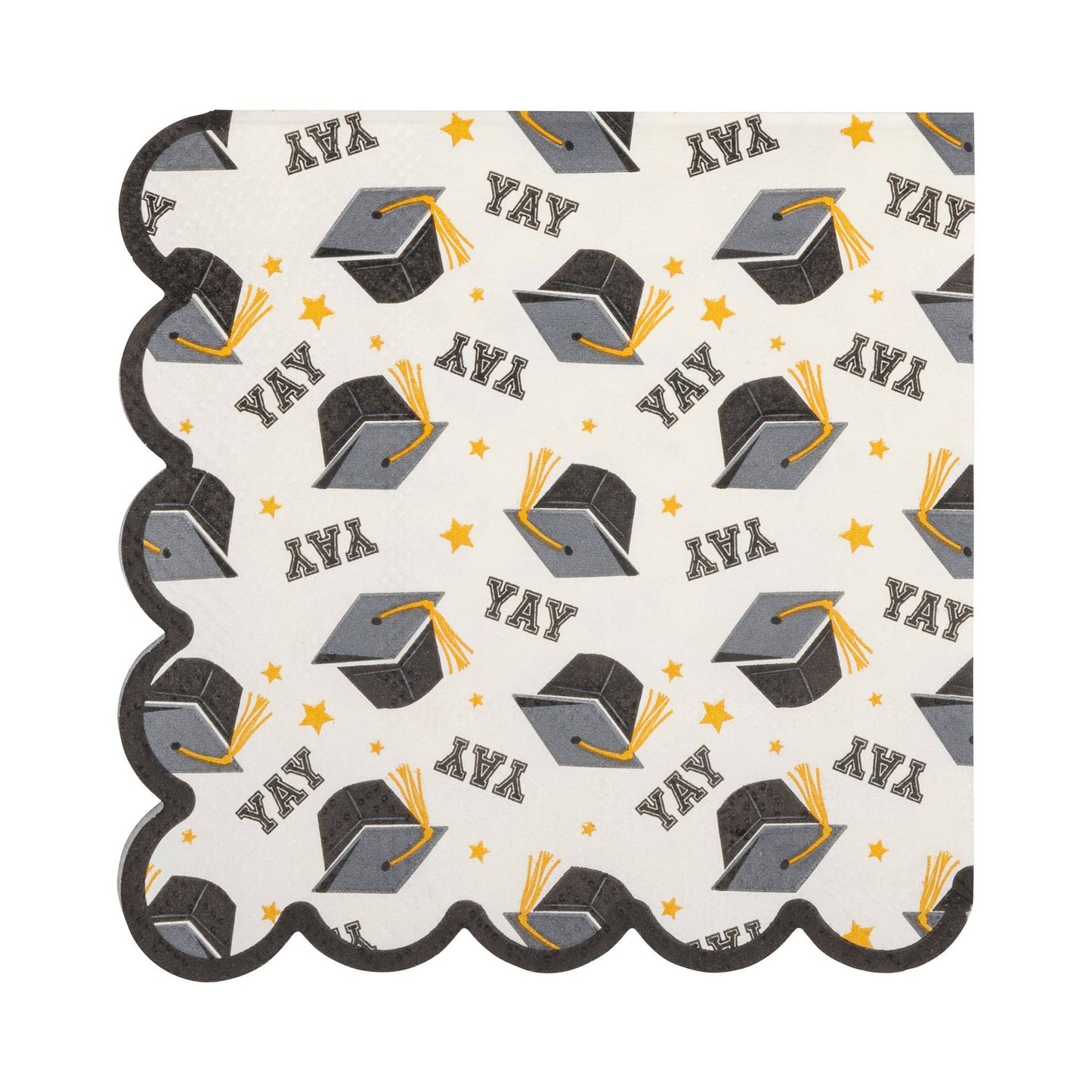Yay Cap Pattern Cocktail Napkin