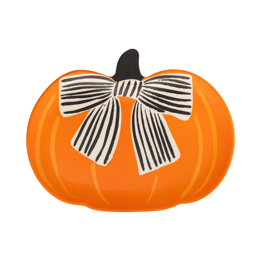 Pumpkin Bamboo Plates Set - 4