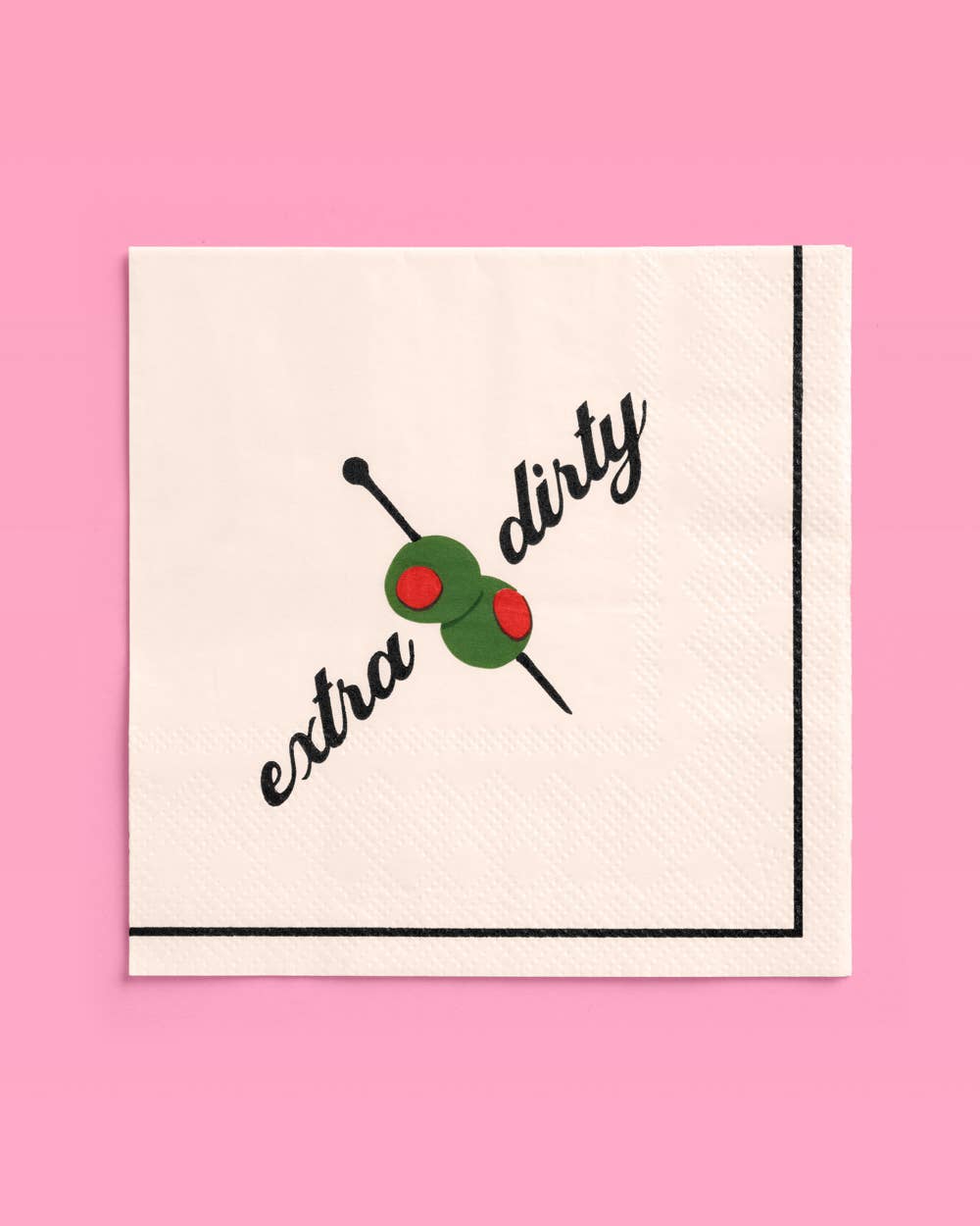Extra Dirty Martini Napkins
