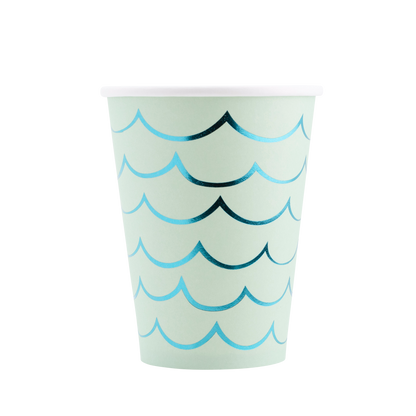 Mermaid Tail Paper Party Cups