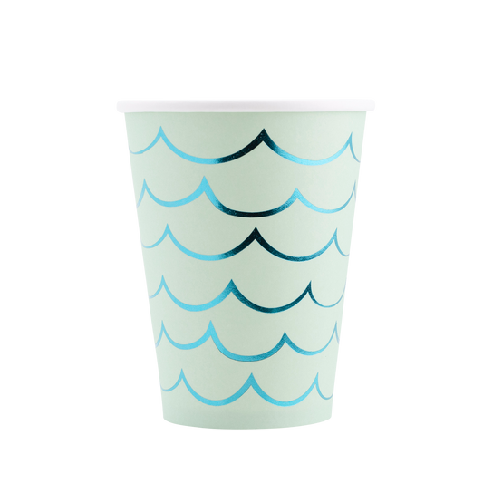 Mermaid Tail Paper Party Cups